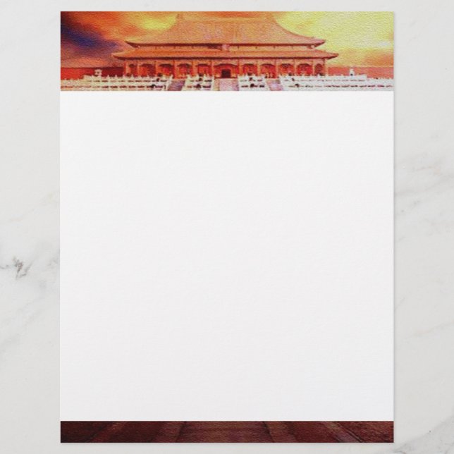 Letterhead de Cidade Proibida (Frente)