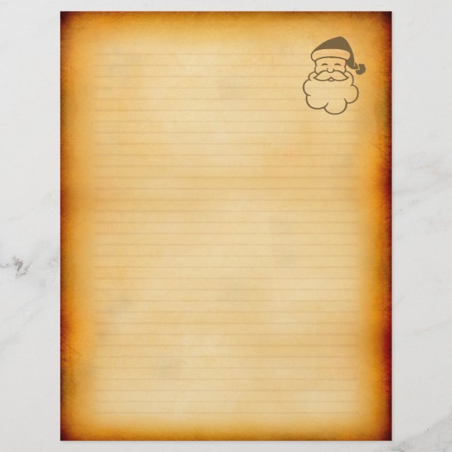 Letterhead de Feriado de Estilo Vintage (Frente)