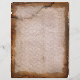 Letterhead de Vintage Empilhado e Empilhado