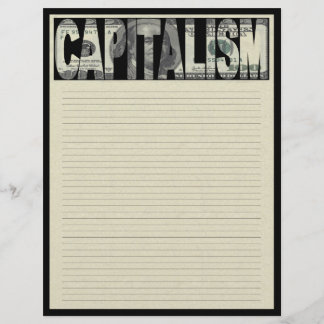 Letterhead Patriota do Tea Party Personalizável