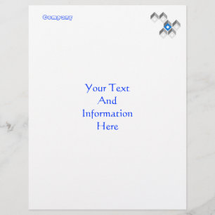 Letterhead Quadrados Modernos