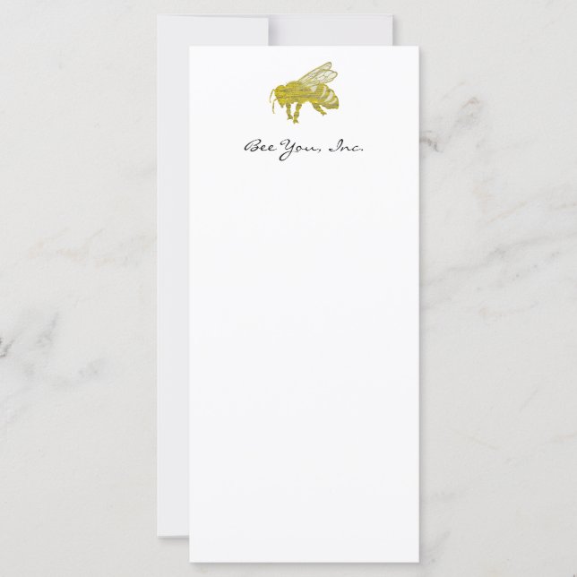 Letterpress Bee (Frente)