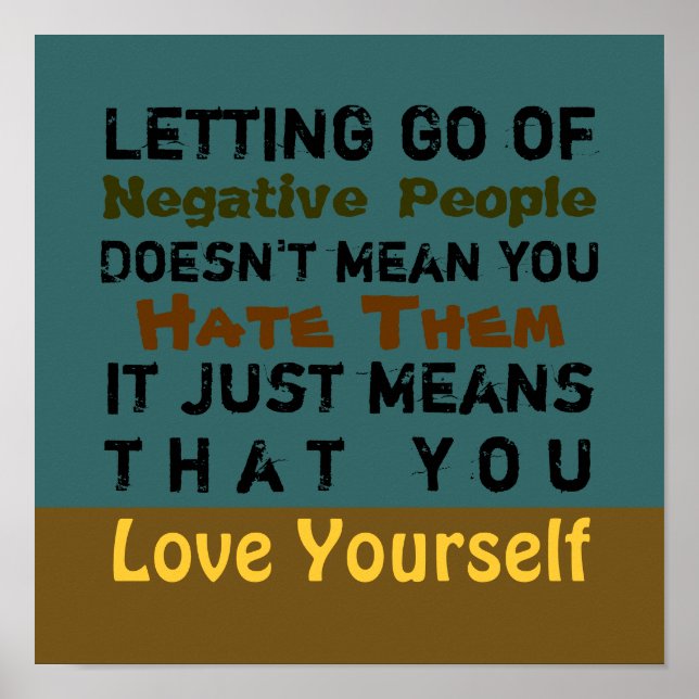 Letting Go - Poster 12X12 (mude para canvas) (Frente)