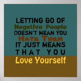 Letting Go - Poster 12X12 (mude para canvas)