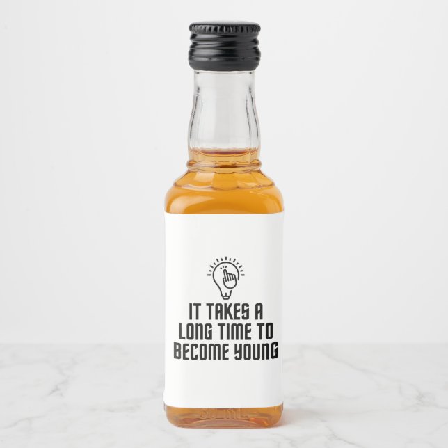 Leva muito tempo para se tornar jovem (Frente)