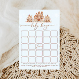 Leva um jogo de bingo de Chá de fraldas de inverno