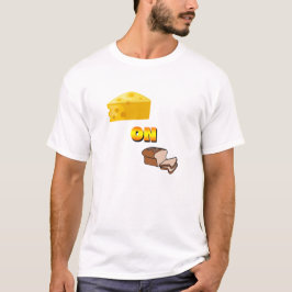 Levamos queijo Soca Men Em Camisa De Pão