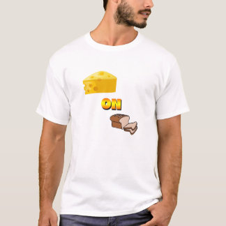 Levamos queijo Soca Men Em Camisa De Pão