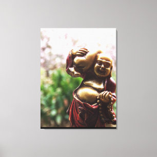 Levando as canvas de Buddha da carga
