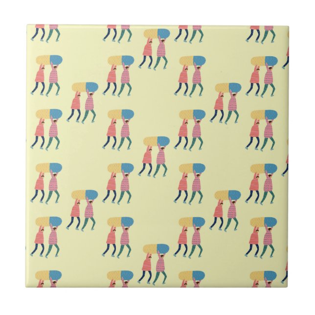 Levando um teste padrão do comprimido (Frente)