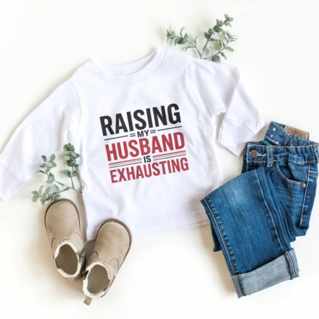 Levantar O Meu Marido Está Escavando Camiseta - En (Criador carregado)