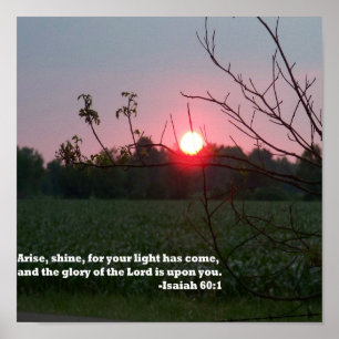 Levante-se e brilhe-se o poster