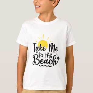 Leve-me à camisa de praia