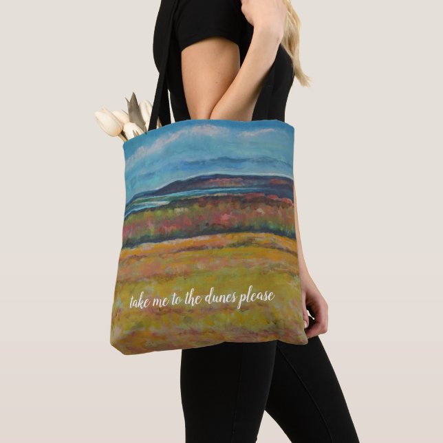 Leve-Me Para A Duna, Por Favor | Tote Bag (Close Up)