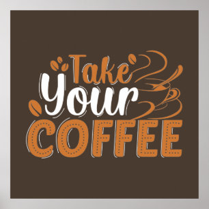 Leve-Te Poster De Café