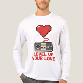 Level Up Your Love, Retro Pixel Gaming Design