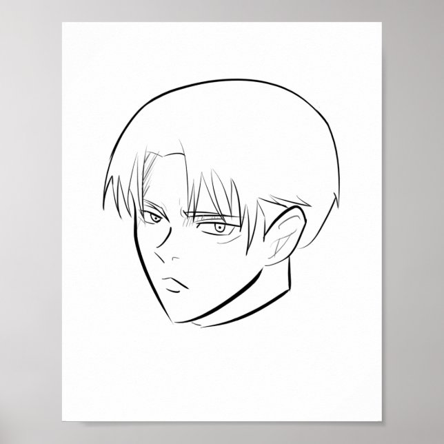 Levi Ackerman Poster (Frente)