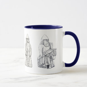 Lewis Chessmen suprime a caneca de arte