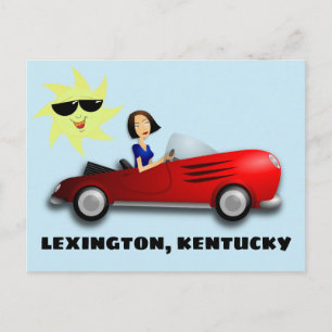 LEXINGTON, CARTÕES POSTAIS DE ARTE DE MENINA DE KE