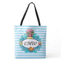 Lg. Bolsa bolsa de praia de  - Trava para trás