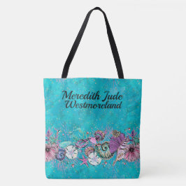 LG. Linda praia por todo Impressão Bolsa