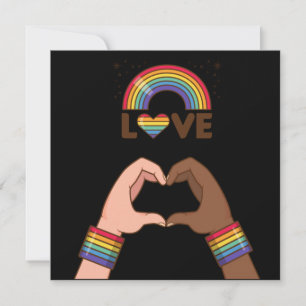 LGBT+Orgulho. Adoro arco-íris. Coração.