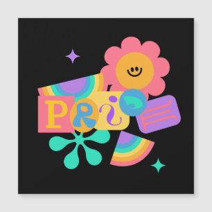 LGBT+orgulho. Ama arco-íris. Amor de girassol. Car