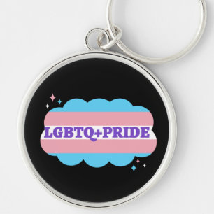 LGBT+Orgulho. Gay- amor arco-íris. Chaveiro