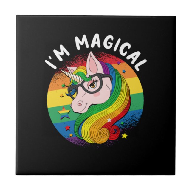 LGBT Unicorn Mágico (Frente)