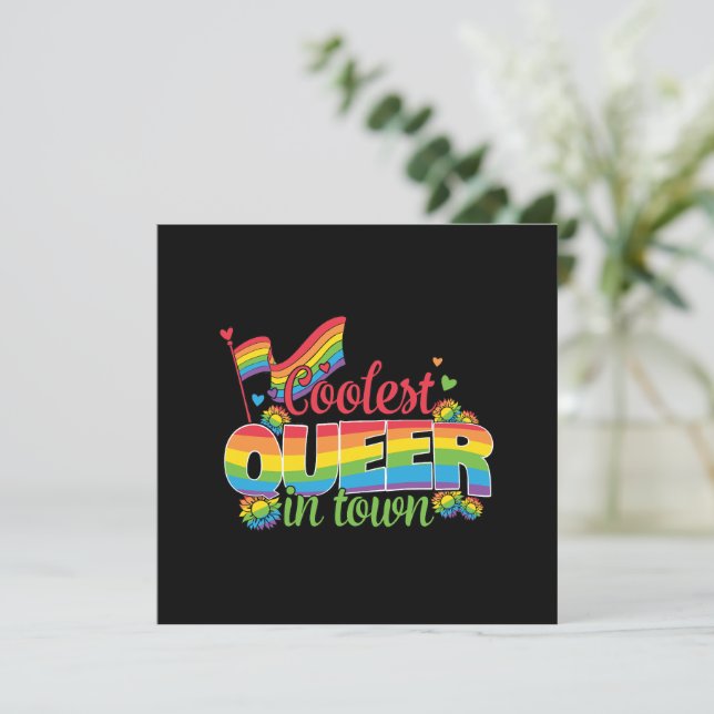 LGBTQ - A Fila Mais Fria Da Cidade (Em pé/Frente)