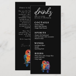 🌈 LGBTQ+ DRINKS cartão Orçamento Unidade Eterna