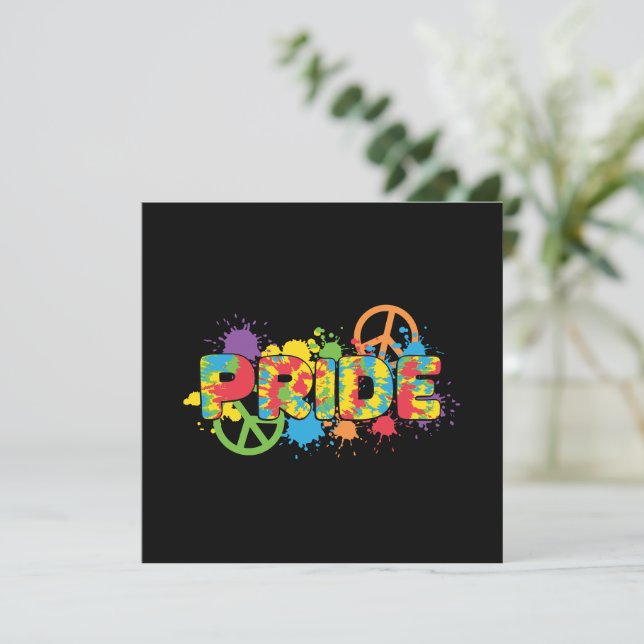 LGBTQ - Orgulho - Placas de Tinta para Cores Arco- (Em pé/Frente)