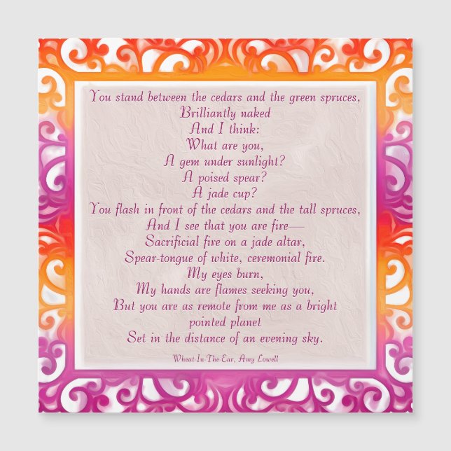 LGBTQ, Orgulho, Poeta Lésbica, Amy Lowell 1874-192 (Frente)