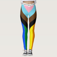 LGBTQ & Pride - Leggings de Sinalizador do Andamen