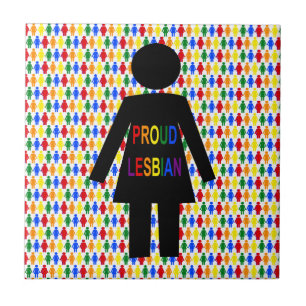 LGBTQ Silhouette Lésbica e Damas Arco-Íris