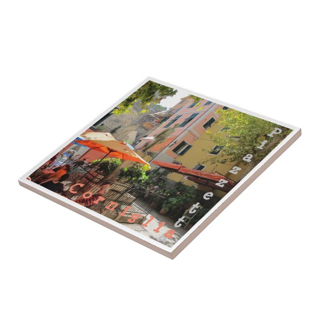 LGR021 CORNIGLIA Piazzetta - Cinque Terre - (Lateral)