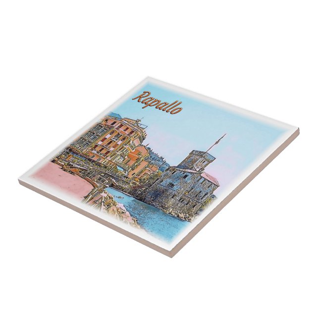 LGR038 RAPALLO, Castle, Liguria, Itália (Lateral)