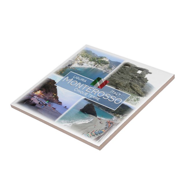 LGR059 MONTEROSSO, Mosaico, Itália, (Lateral)