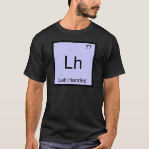 Lh - Camiseta Símbolo de Elemento Químico para Can