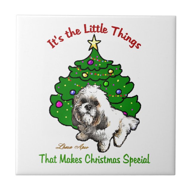 Lhasa Apso Christmas (Frente)