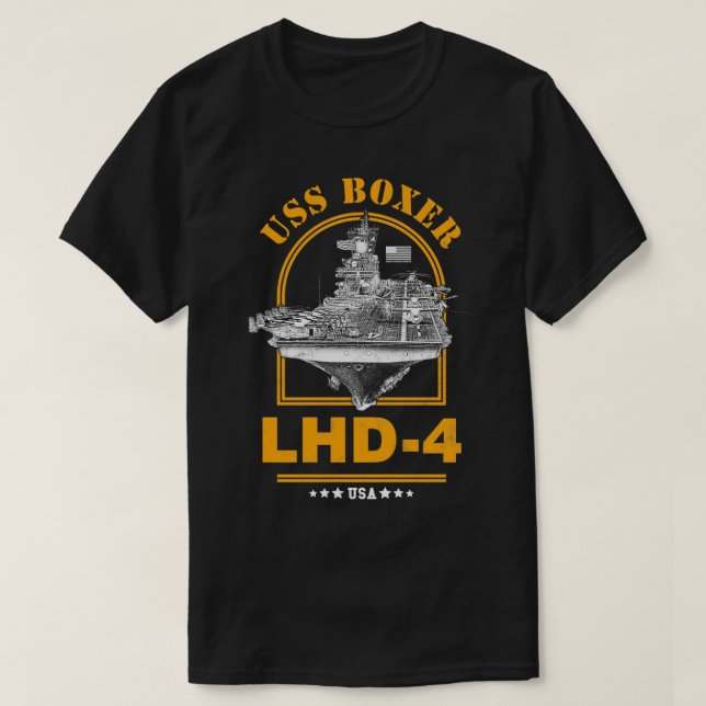 LHD4 USS Boer Pullover (Frente do Design)