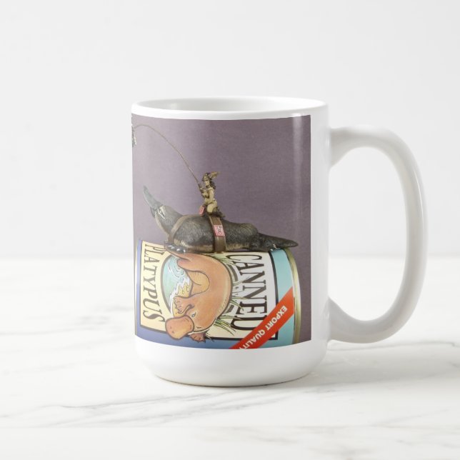 libby em um platypus em uma caneca (Direita)