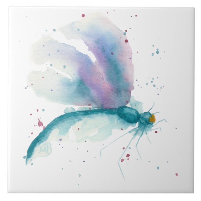 Libélula de turquesa (Frente)