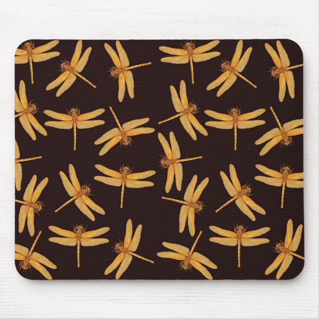 Libélulas Dourados Mousepad (Frente)