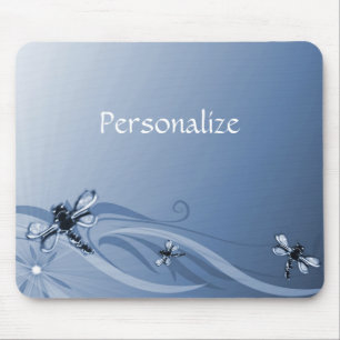Libélulas Mousepad da safira