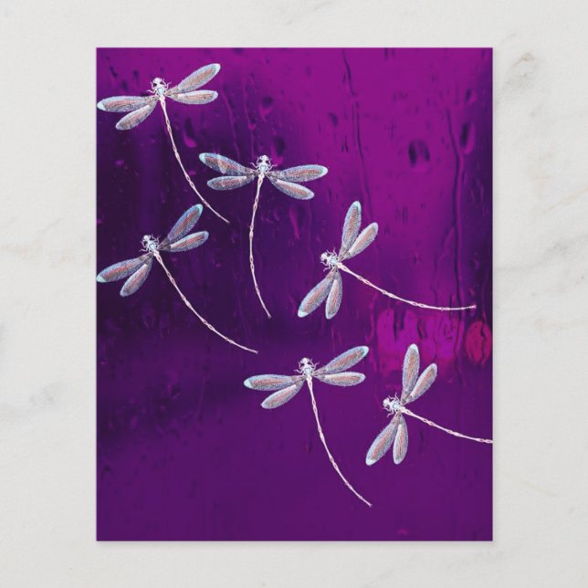 Libélulas na água (Frente)