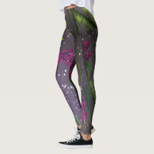 Libélulas nas Leggings de Junco