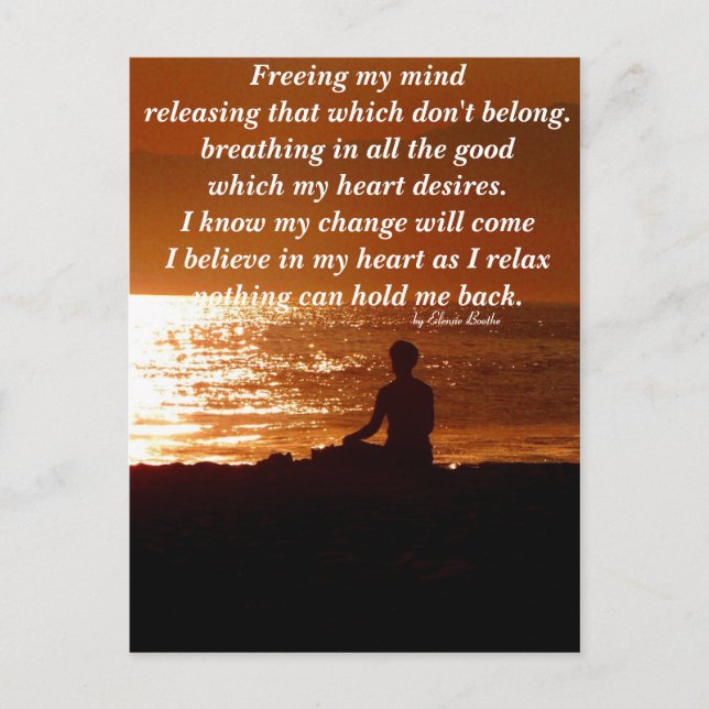 Liberando- o_ Cartão postal (Frente)