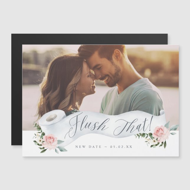 Liberar Aquela Nova Foto Floral De Papel De Banhei (Frente/Verso)