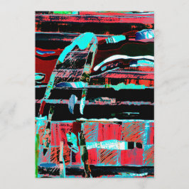 Liberdade Abstrata – Convite Personalizado (13 x 1